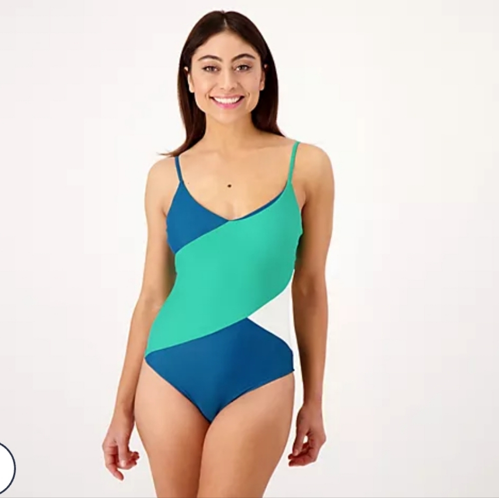 NWT SUMMERSALT THE MARINA One-Piece Seaweed/Glass Sz. 6